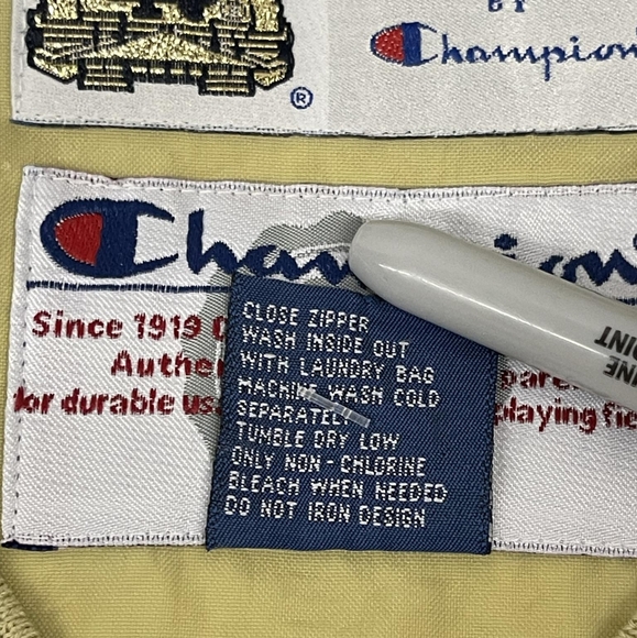 Vintage Champion V Neck Pullover Notre Dame Jacket Size Medium - Picture 3 of 10